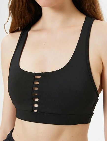 نیمتنه KOTON کد 4SAK30079NK رنگ مشکی سایز M